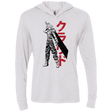 T-Shirts Heather White / X-Small Mercenary Triblend Long Sleeve Hoodie Tee