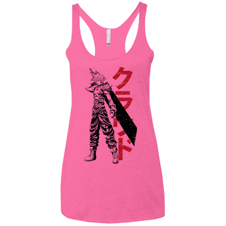 T-Shirts Vintage Pink / X-Small Mercenary Women's Triblend Racerback Tank
