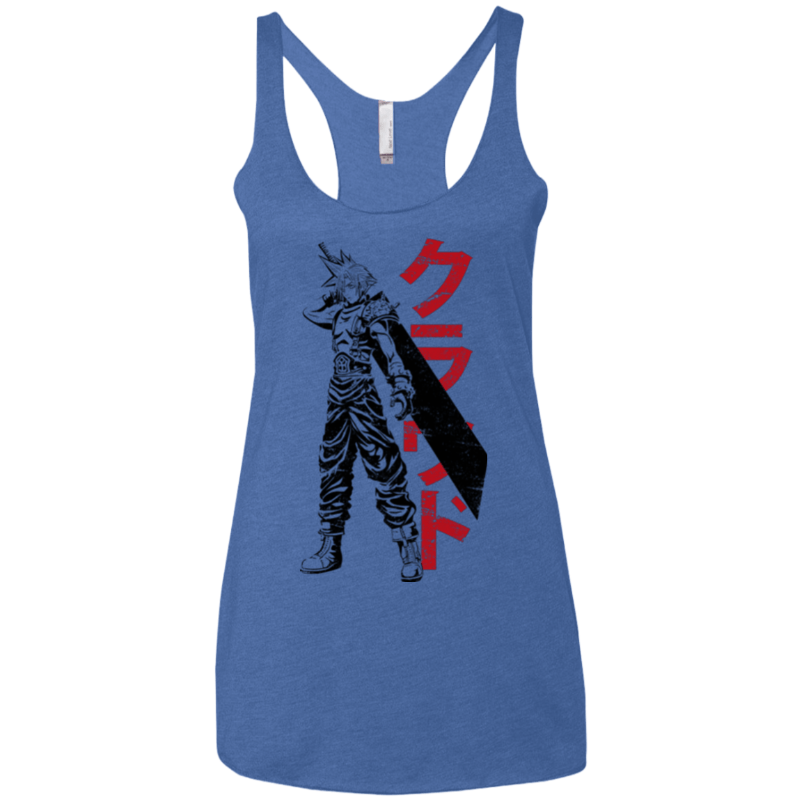 T-Shirts Vintage Royal / X-Small Mercenary Women's Triblend Racerback Tank