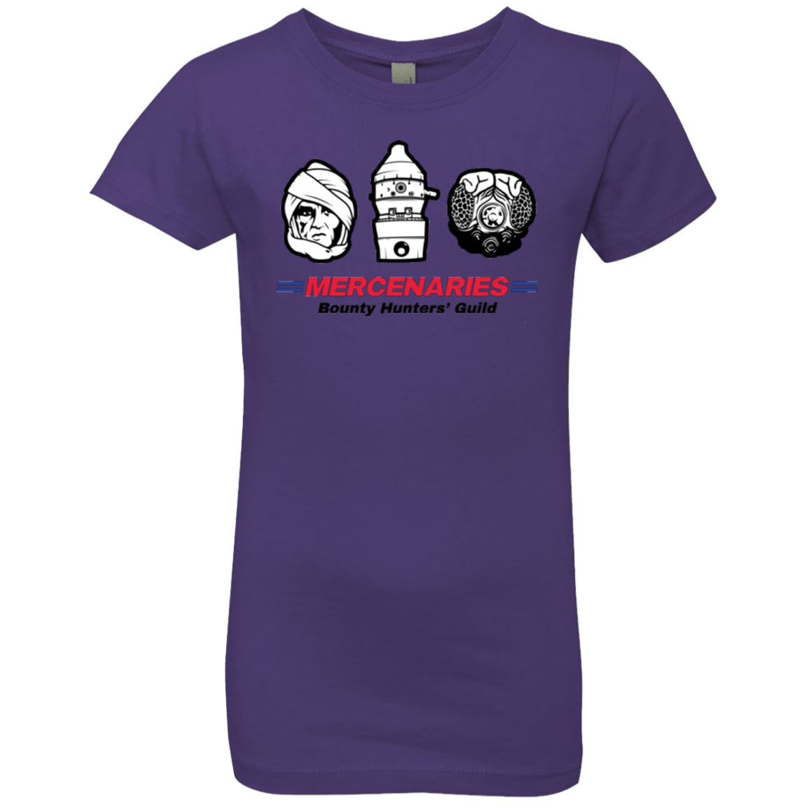 T-Shirts Purple Rush / YXS Mercs 2 Girls Premium T-Shirt