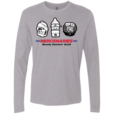 T-Shirts Heather Grey / Small Mercs 2 Men's Premium Long Sleeve