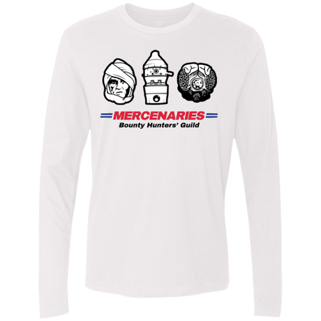 T-Shirts White / Small Mercs 2 Men's Premium Long Sleeve