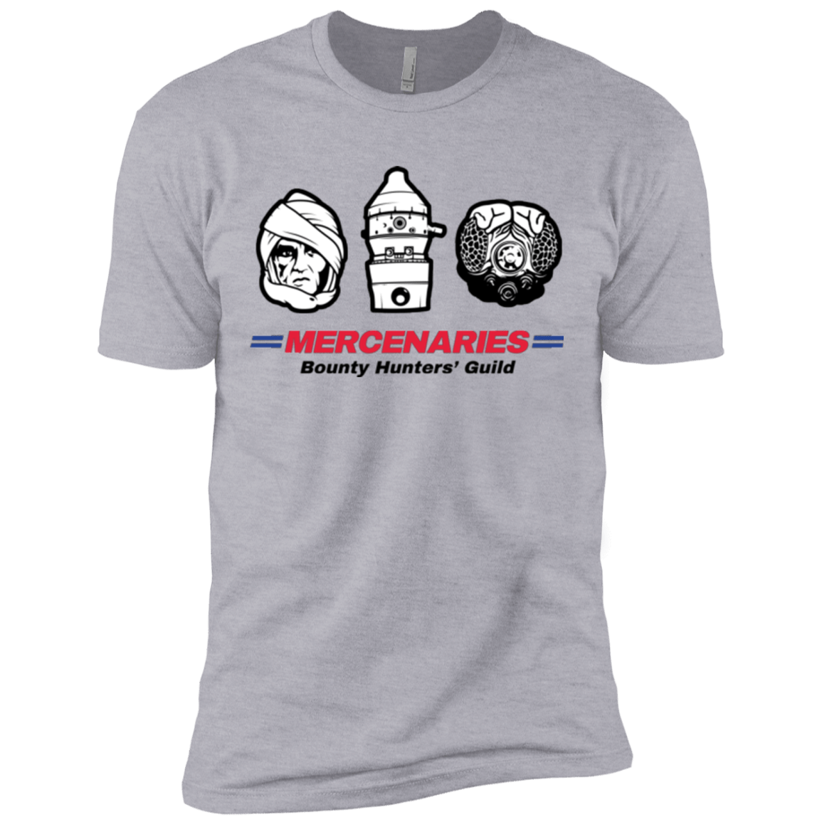 T-Shirts Heather Grey / X-Small Mercs 2 Men's Premium T-Shirt