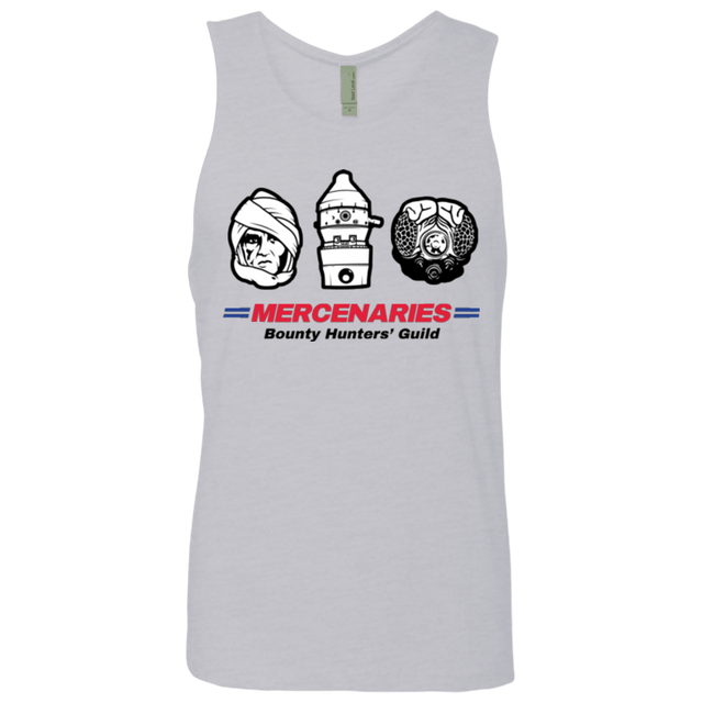 T-Shirts Heather Grey / Small Mercs 2 Men's Premium Tank Top