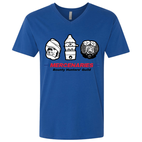 T-Shirts Royal / X-Small Mercs 2 Men's Premium V-Neck