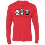 T-Shirts Vintage Red / X-Small Mercs 2 Triblend Long Sleeve Hoodie Tee