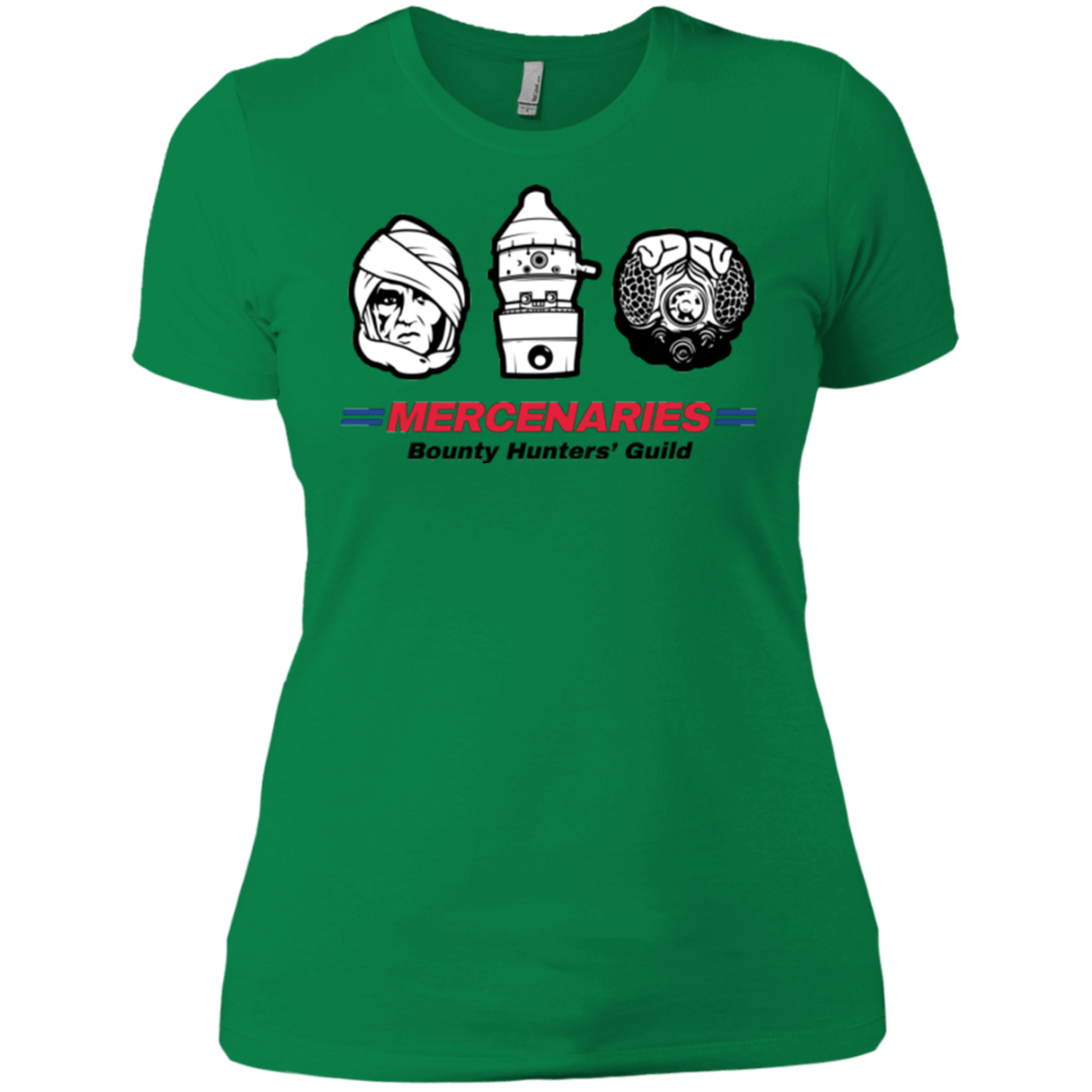 T-Shirts Kelly Green / X-Small Mercs 2 Women's Premium T-Shirt