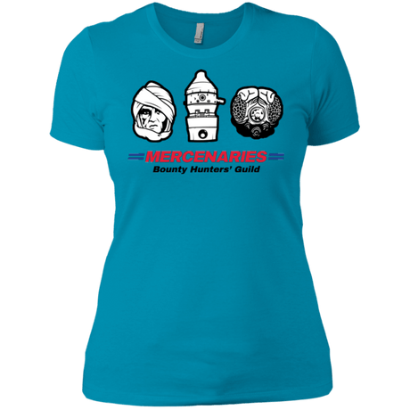 T-Shirts Turquoise / X-Small Mercs 2 Women's Premium T-Shirt