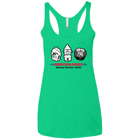 T-Shirts Envy / X-Small Mercs 2 Women's Triblend Racerback Tank