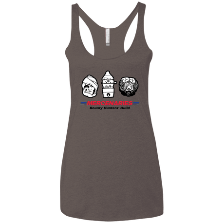 T-Shirts Macchiato / X-Small Mercs 2 Women's Triblend Racerback Tank