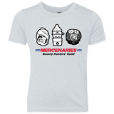 T-Shirts Heather White / YXS Mercs 2 Youth Triblend T-Shirt