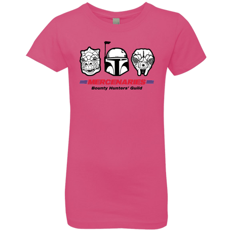 T-Shirts Hot Pink / YXS Mercs Girls Premium T-Shirt