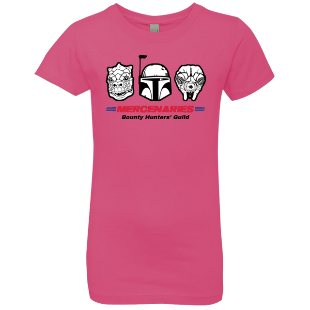 T-Shirts Hot Pink / YXS Mercs Girls Premium T-Shirt