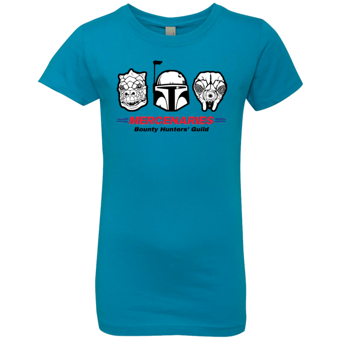 T-Shirts Turquoise / YXS Mercs Girls Premium T-Shirt