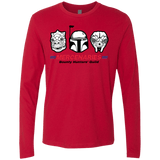 T-Shirts Red / Small Mercs Men's Premium Long Sleeve