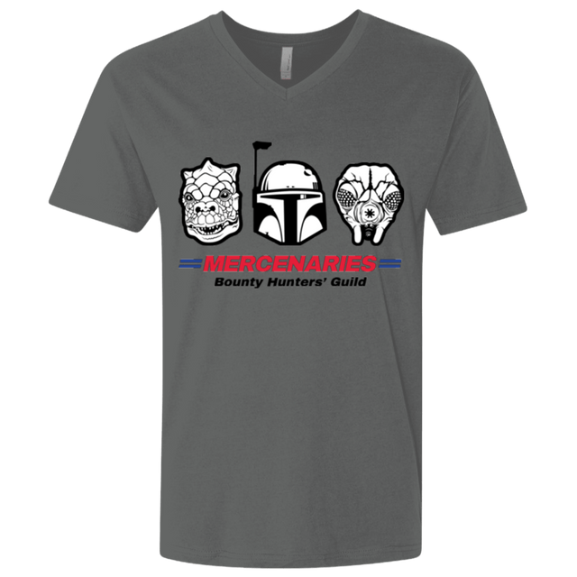 T-Shirts Heavy Metal / X-Small Mercs Men's Premium V-Neck