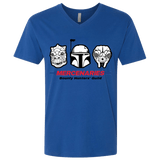 T-Shirts Royal / X-Small Mercs Men's Premium V-Neck