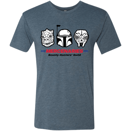 T-Shirts Indigo / Small Mercs Men's Triblend T-Shirt