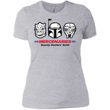 T-Shirts Heather Grey / X-Small Mercs Women's Premium T-Shirt