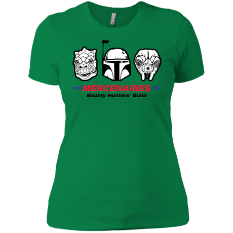 T-Shirts Kelly Green / X-Small Mercs Women's Premium T-Shirt