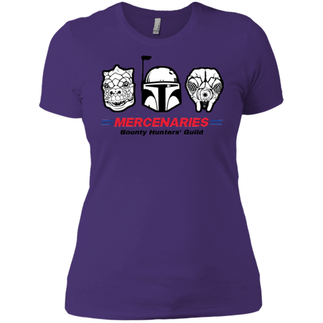 T-Shirts Purple / X-Small Mercs Women's Premium T-Shirt