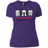 T-Shirts Purple / X-Small Mercs Women's Premium T-Shirt