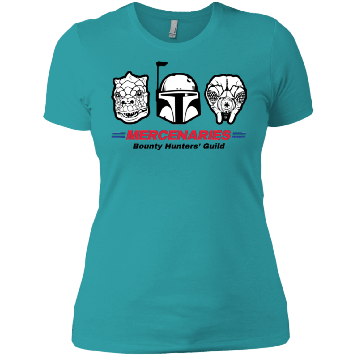 T-Shirts Tahiti Blue / X-Small Mercs Women's Premium T-Shirt