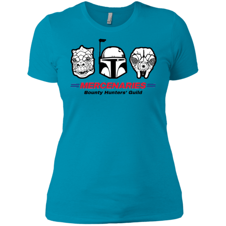 T-Shirts Turquoise / X-Small Mercs Women's Premium T-Shirt