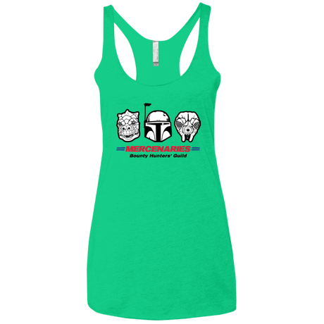 T-Shirts Envy / X-Small Mercs Women's Triblend Racerback Tank