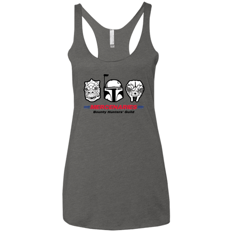 T-Shirts Premium Heather / X-Small Mercs Women's Triblend Racerback Tank