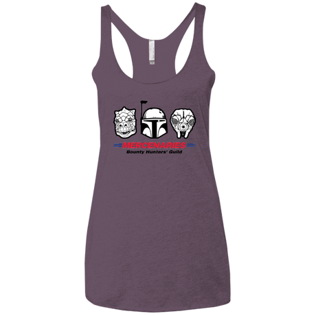 T-Shirts Vintage Purple / X-Small Mercs Women's Triblend Racerback Tank
