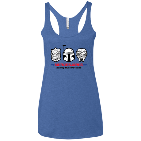 T-Shirts Vintage Royal / X-Small Mercs Women's Triblend Racerback Tank