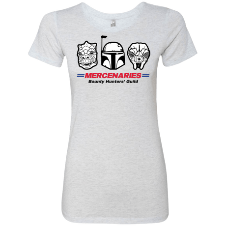 T-Shirts Heather White / Small Mercs Women's Triblend T-Shirt