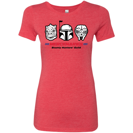 T-Shirts Vintage Red / Small Mercs Women's Triblend T-Shirt