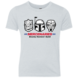 T-Shirts Heather White / YXS Mercs Youth Triblend T-Shirt