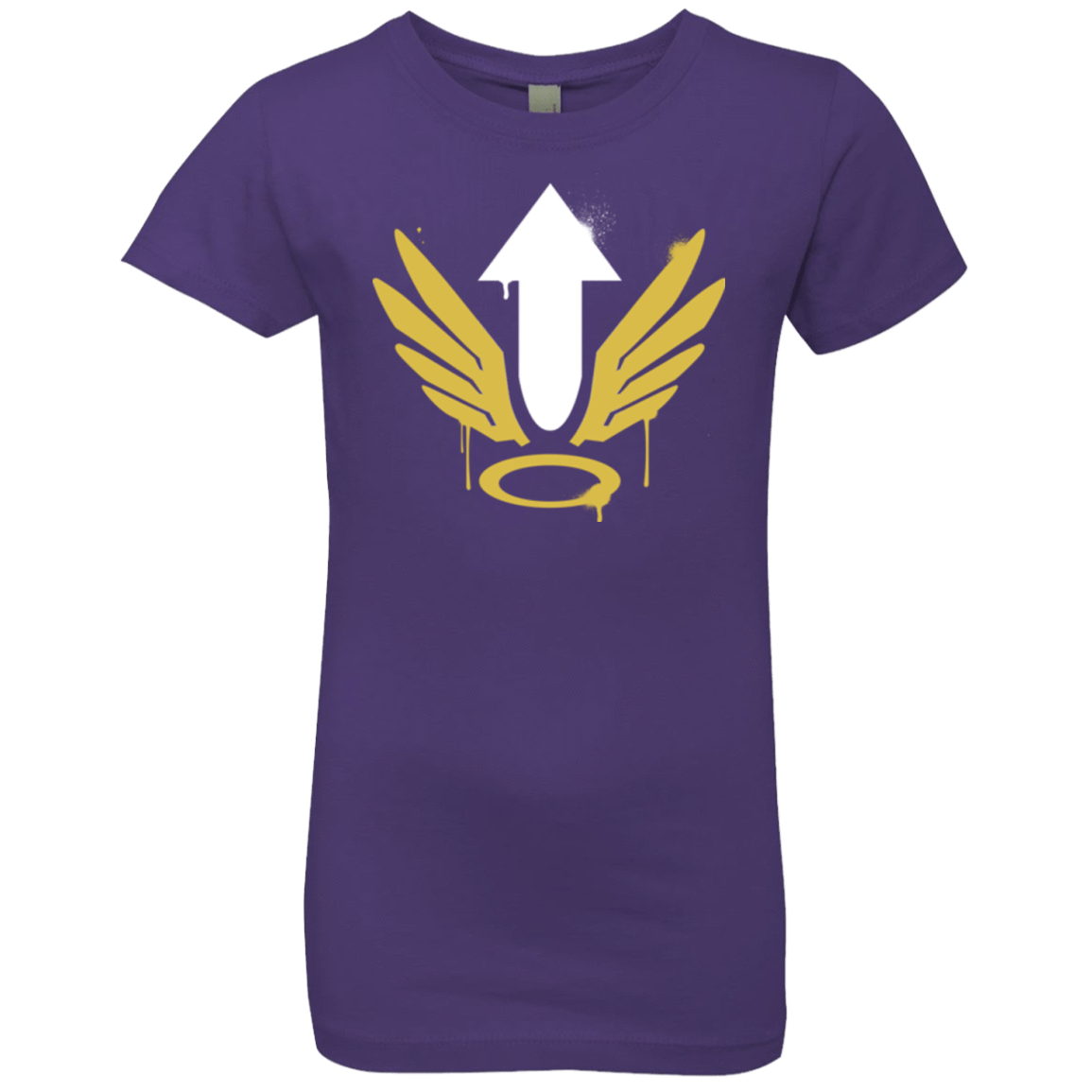 T-Shirts Purple Rush / YXS Mercy Arrow Girls Premium T-Shirt
