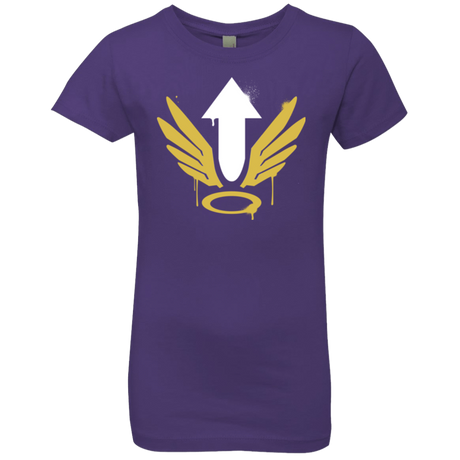 T-Shirts Purple Rush / YXS Mercy Arrow Girls Premium T-Shirt