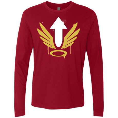 T-Shirts Cardinal / Small Mercy Arrow Men's Premium Long Sleeve