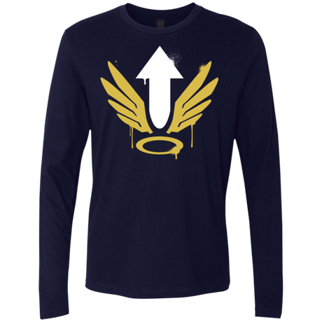 T-Shirts Midnight Navy / Small Mercy Arrow Men's Premium Long Sleeve