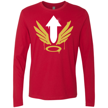 T-Shirts Red / Small Mercy Arrow Men's Premium Long Sleeve