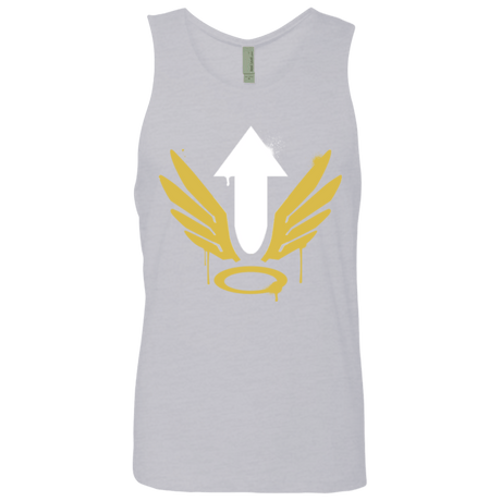 T-Shirts Heather Grey / Small Mercy Arrow Men's Premium Tank Top