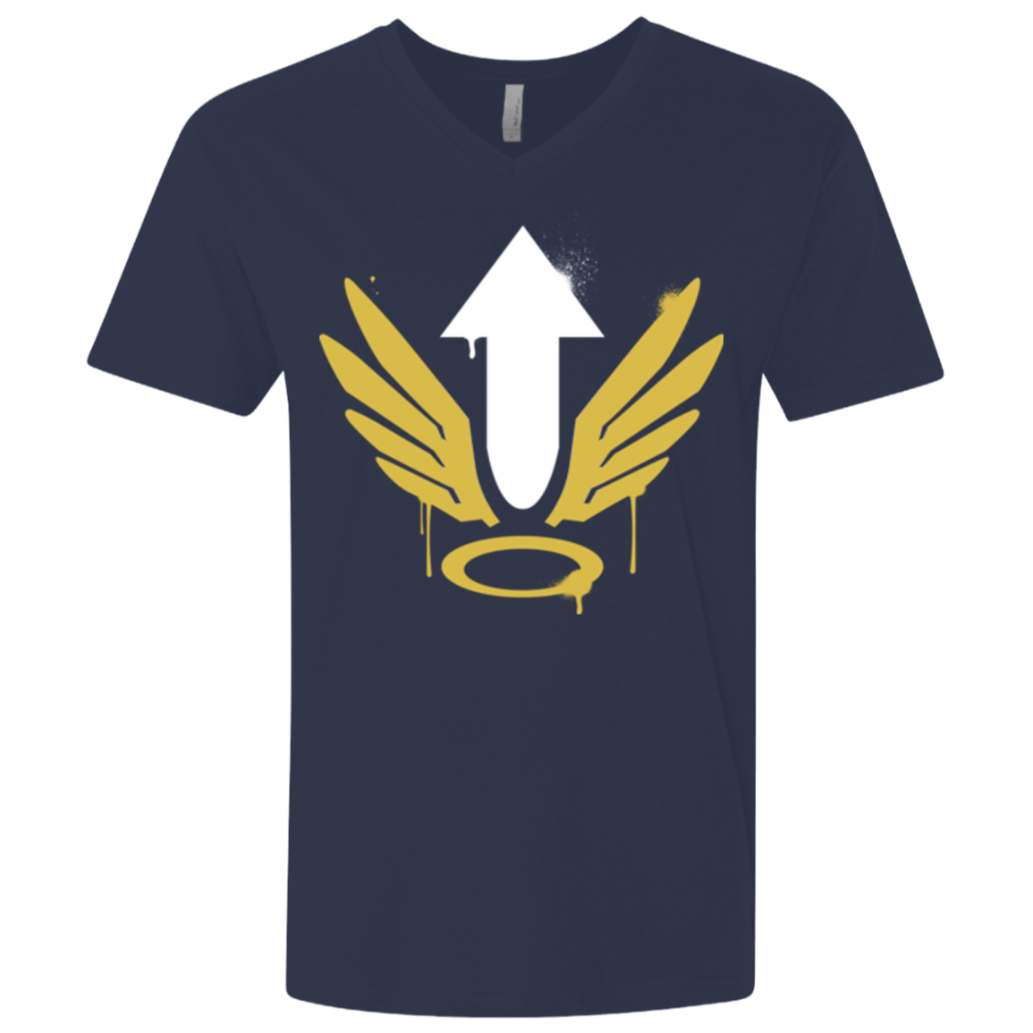 T-Shirts Midnight Navy / X-Small Mercy Arrow Men's Premium V-Neck
