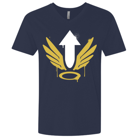 T-Shirts Midnight Navy / X-Small Mercy Arrow Men's Premium V-Neck