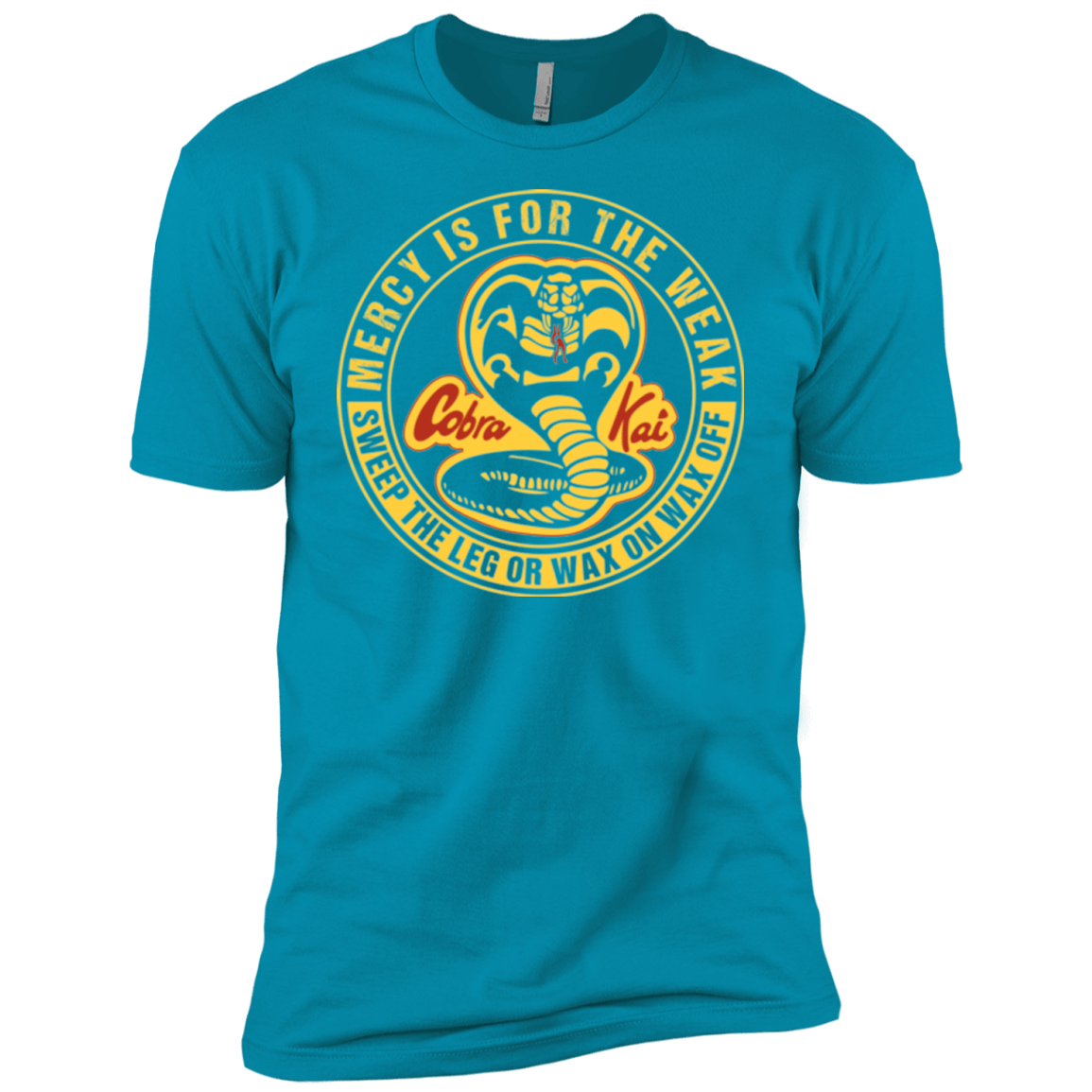 T-Shirts Turquoise / YXS Mercy Is For The Weak Boys Premium T-Shirt