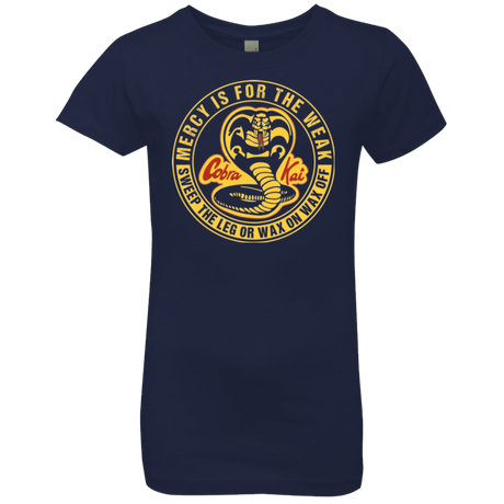 T-Shirts Midnight Navy / YXS Mercy Is For The Weak Girls Premium T-Shirt