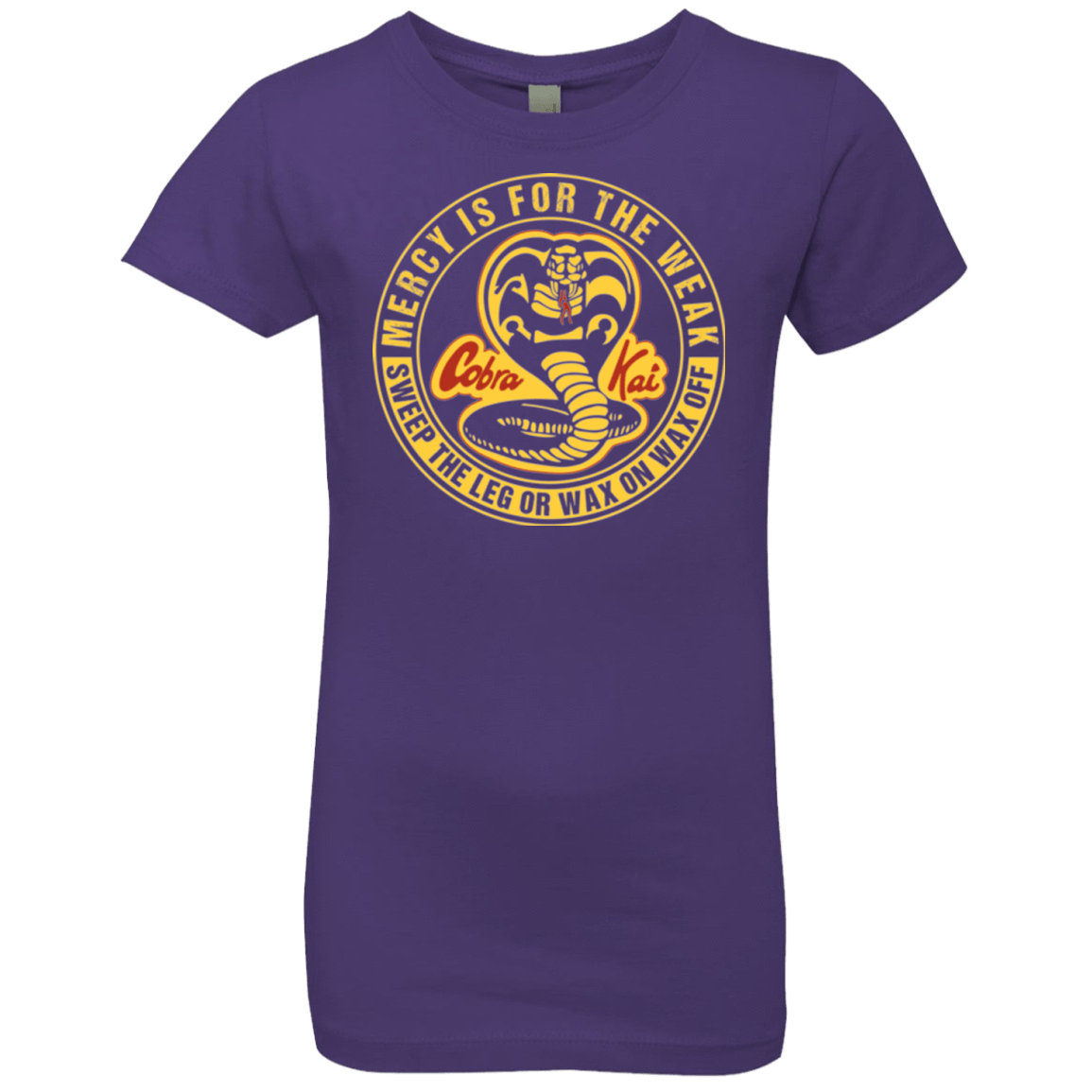 T-Shirts Purple Rush / YXS Mercy Is For The Weak Girls Premium T-Shirt