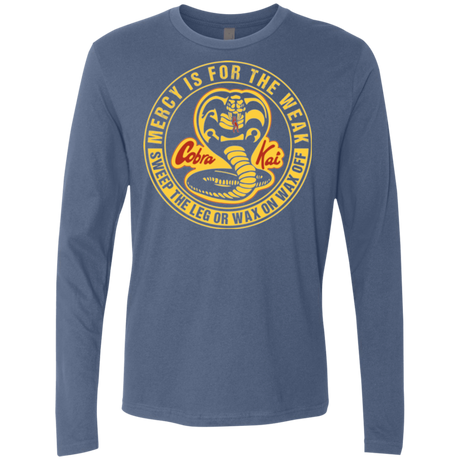 T-Shirts Indigo / Small Mercy Is For The Weak Men's Premium Long Sleeve