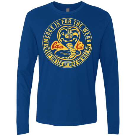 T-Shirts Royal / Small Mercy Is For The Weak Men's Premium Long Sleeve