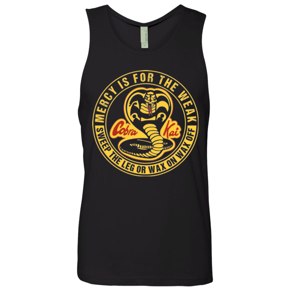 T-Shirts Black / Small Mercy Is For The Weak Men's Premium Tank Top