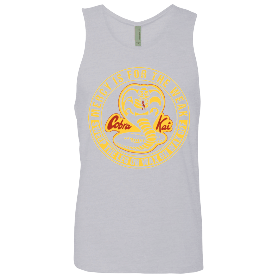 T-Shirts Heather Grey / Small Mercy Is For The Weak Men's Premium Tank Top